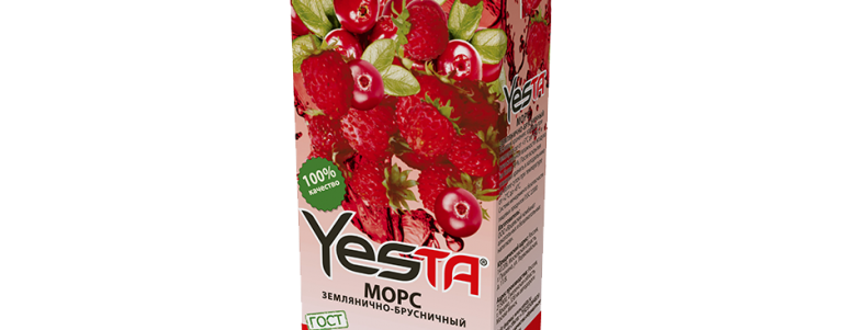 Морс Землянично-Брусничный