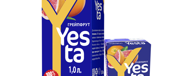 Сок грейпфрут Yesta