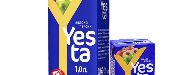 Сок яблоко-персик Yesta